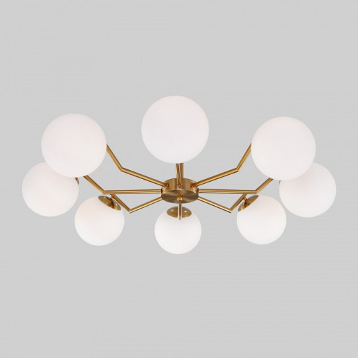 Люстра на штанге Eurosvet Frost 70154/8 латунь