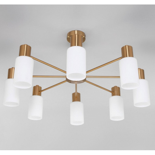 Люстра на штанге Eurosvet Vegga 70160/8 латунь