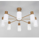 Люстра на штанге Eurosvet Vegga 70160/8 латунь