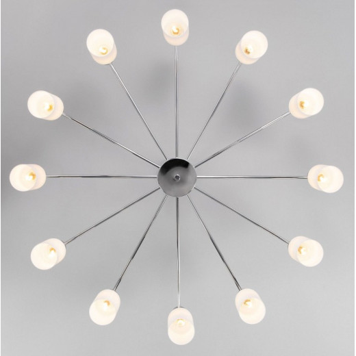 Люстра на штанге Eurosvet Vegga 70160/12 хром