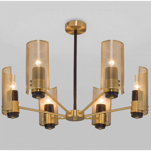 Люстра на штанге Eurosvet Grino 70139/6 латунь