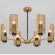 Люстра на штанге Eurosvet Grino 70139/6 латунь