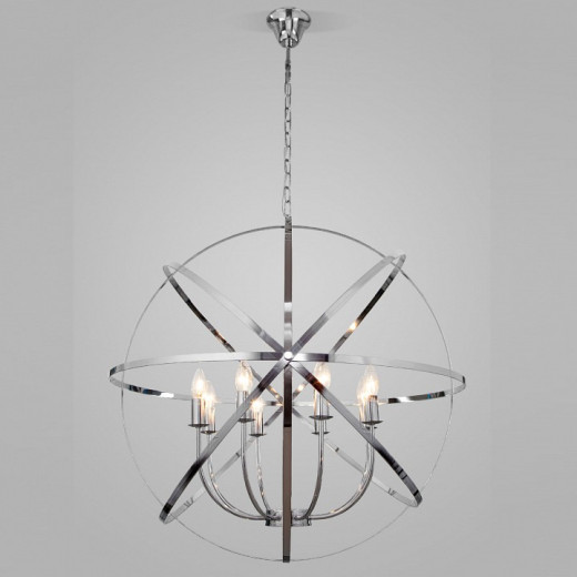 Подвесная люстра Eurosvet Santi 60139/8 хром