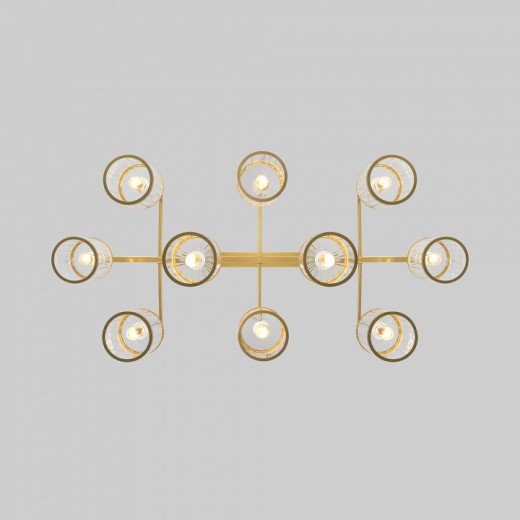 Люстра на штанге Eurosvet Inari 60144/10 золото