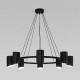 Подвесная люстра Eurosvet Splay 70147/8 черный