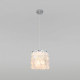 Подвесной светильник Eurosvet Sandra 60185/1 хром/перламутр