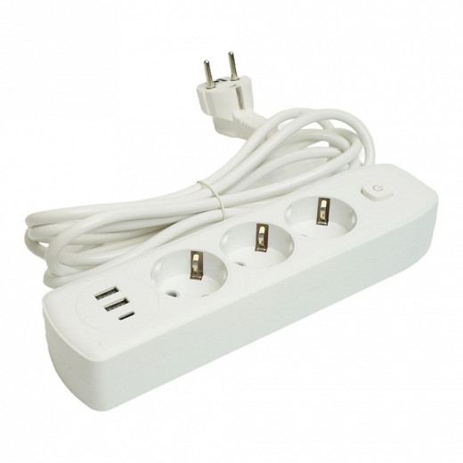 Удлинитель Stekker Home plus 49977