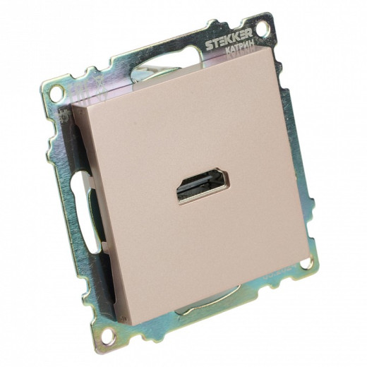 Розетка HDMI без рамки Stekker Катрин 50063