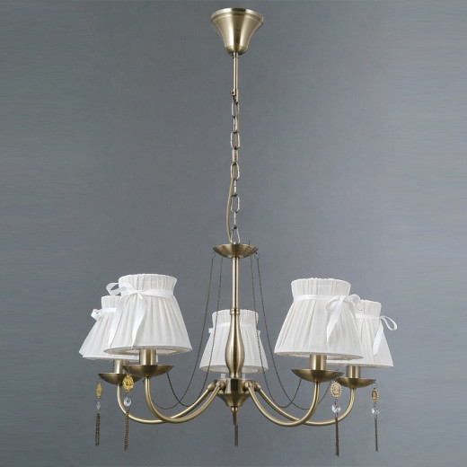 Подвесная люстра ILLUMICO IL0023 IL0023-5PSQ-24 AB CASTOR