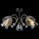 Люстра на штанге ILLUMICO  IL0230-5CSQ-29 BK AB