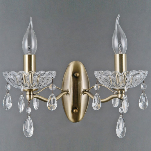 Бра ILLUMICO CASTOR IL0265-2WSQ-24 AB CASTOR