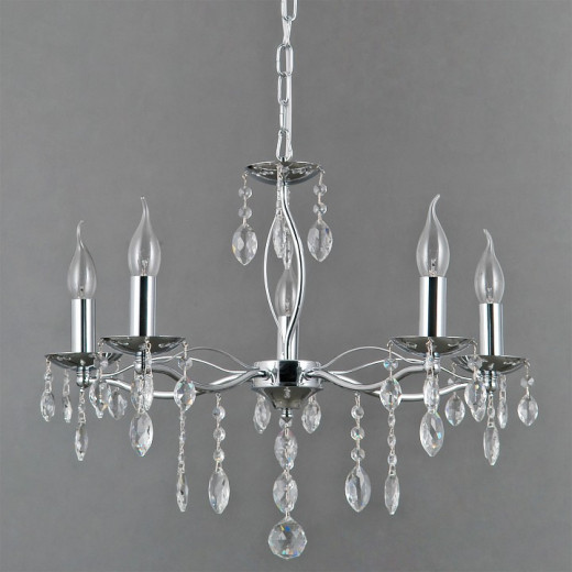 Подвесная люстра ILLUMICO CASTOR IL0266-5PSQ-24 CR CASTOR