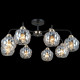Люстра на штанге ILLUMICO  IL0447-8CSQ-79 BK