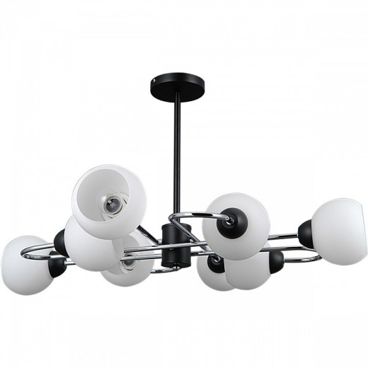 Люстра на штанге ILLUMICO  IL0451-8PCSQ-79 BK