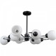 Люстра на штанге ILLUMICO  IL0451-8PCSQ-79 BK