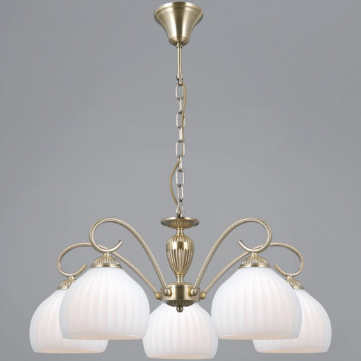 Подвесная люстра ILLUMICO CAPELLA IL0695-5PSQ-24 AB CAPELLA