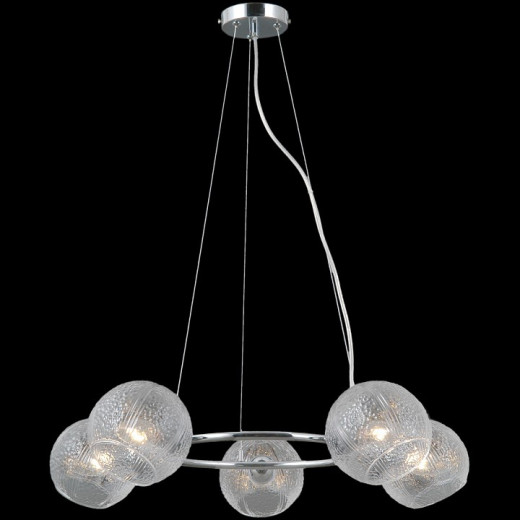 Потолочная люстра ILLUMICO ARIES IL0728-5PSQ-24 CR ARIES