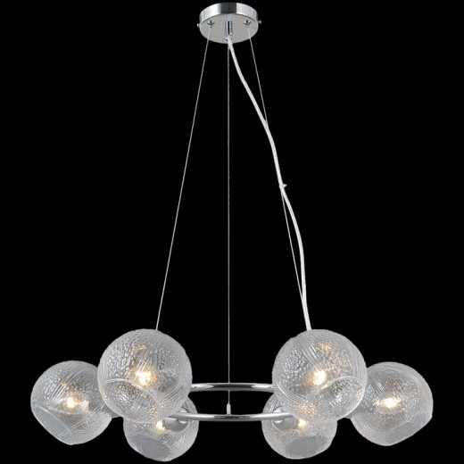 Потолочная люстра ILLUMICO ARIES IL0728-6PSQ-24 CR ARIES