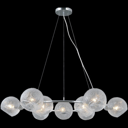 Потолочная люстра ILLUMICO ARIES IL0728-9PSQ-24 CR ARIES