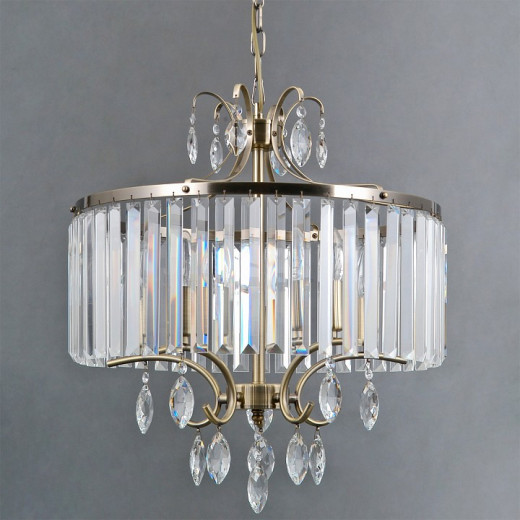 Подвесная люстра ILLUMICO LYRA IL3519-5PSQ-24 AB LYRA