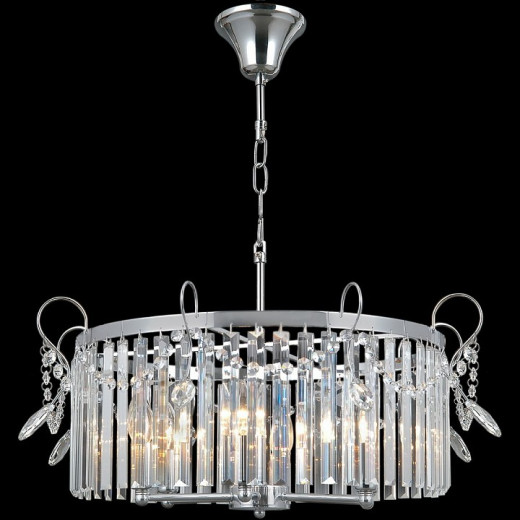 Подвесная люстра ILLUMICO  IL3530-6PSQ-39 CR
