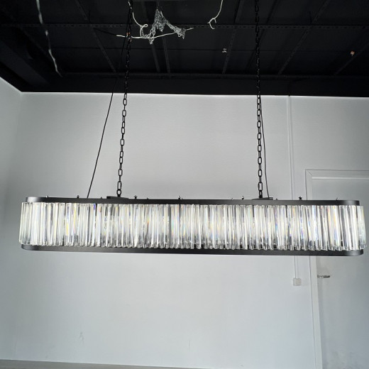 Подвесной светильник Imperiumloft Odeon Clear Glass Black 248522-22