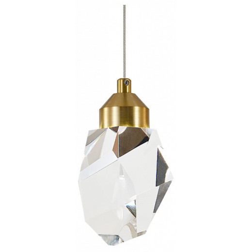 Подвесной светильник Indigo Cristallo 12053/1P Brass
