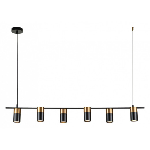 Подвесной светильник Indigo Liberta 11014/6P Black