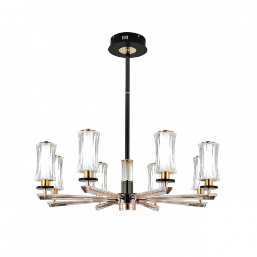 Люстра на штанге Indigo Grandioso 13038/8R Black