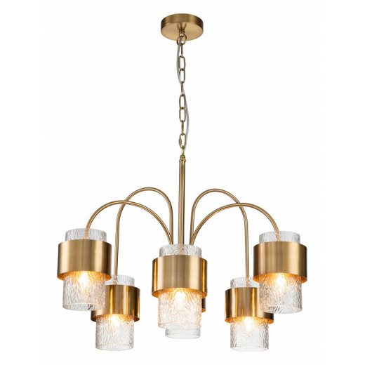 Подвесная люстра Indigo Eleganza 12019/A/6P Brass