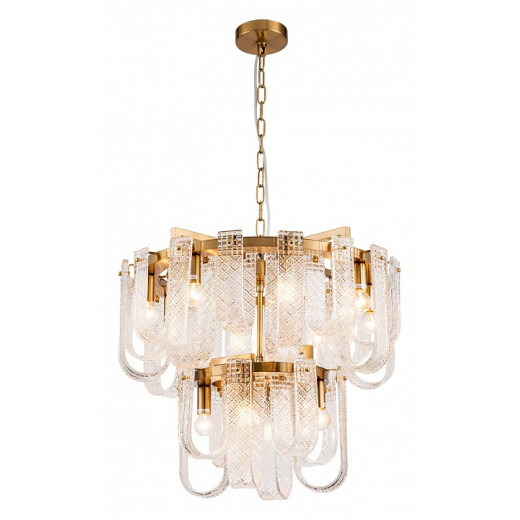 Подвесная люстра Indigo Brina 12027/12P Brass