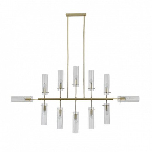 Люстра на штанге Indigo Saetta 11053/12R Gold