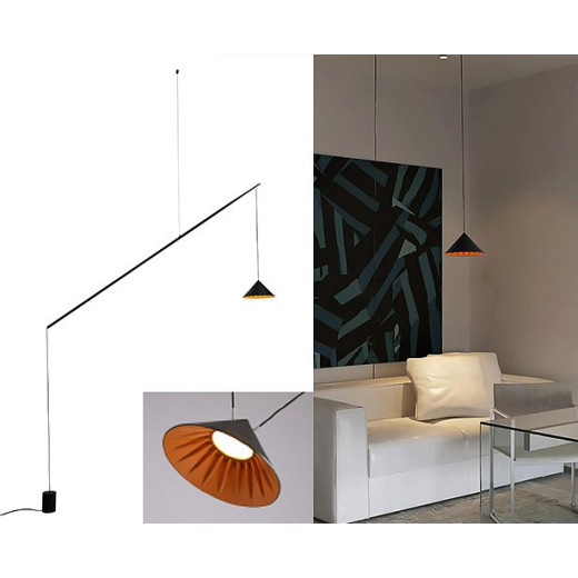 Светильник на растяжке Italline IT03-1429 IT03-1429 black/orange