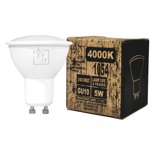 Лампа светодиодная Loft it Bulb GU10 5Вт 4000K GU1054LED