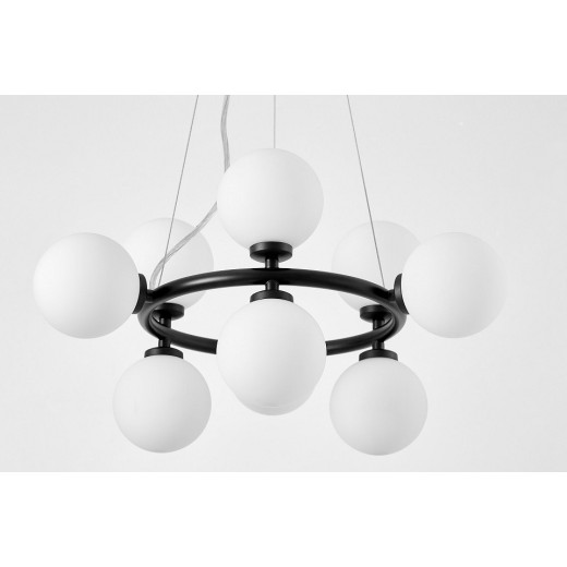 Подвесная люстра LUMINA DECO MARSIADA LDP 6033-9 BK