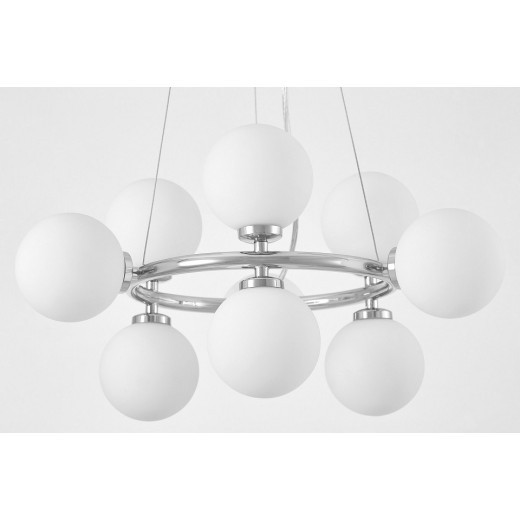 Подвесная люстра LUMINA DECO MARSIADA LDP 6033-9 CHR
