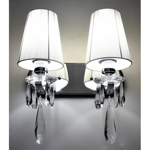 Бра LUMINA DECO Alessia LDW 1726-2W CHR