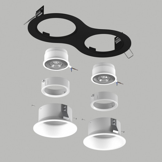 Встраиваемый светильник Lightstar Domino D6270606WMOD