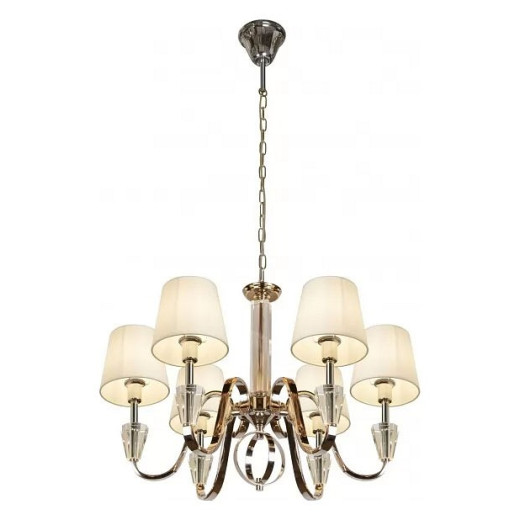 Подвесная люстра iLamp Alesti P2424-6 Nickel