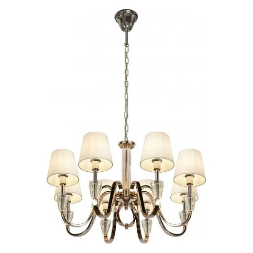 Подвесная люстра iLamp Alesti P2424-8 Nickel