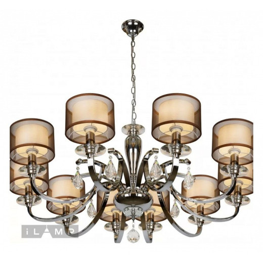Подвесная люстра iLamp Mario RM16001/10CR