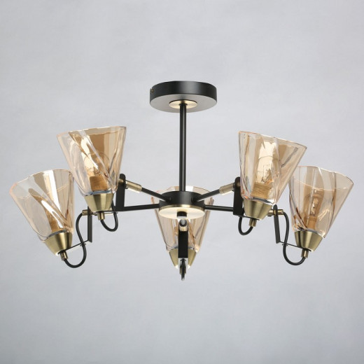 Люстра на штанге DeMarkt Гамбург 25 605016805