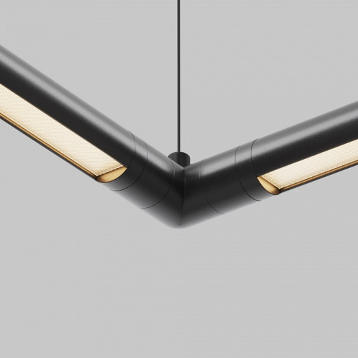 Соединитель угловой L-образный для треков накладных Maytoni  CA014CL-B