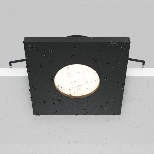 Встраиваемый светильник Maytoni Stark DL083-01-GU10-SQ-B