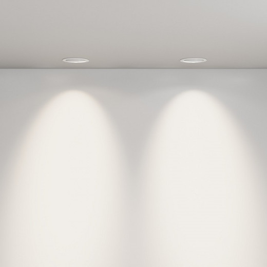 Встраиваемый светильник Maytoni Lens DL105-12W4K-W