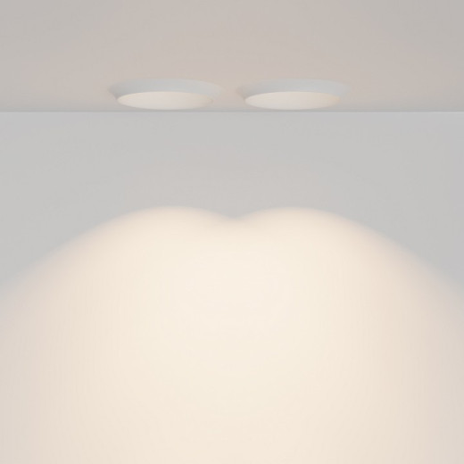 Встраиваемый светильник Maytoni Gyps Modern DL124-GU10-02-TRS-W