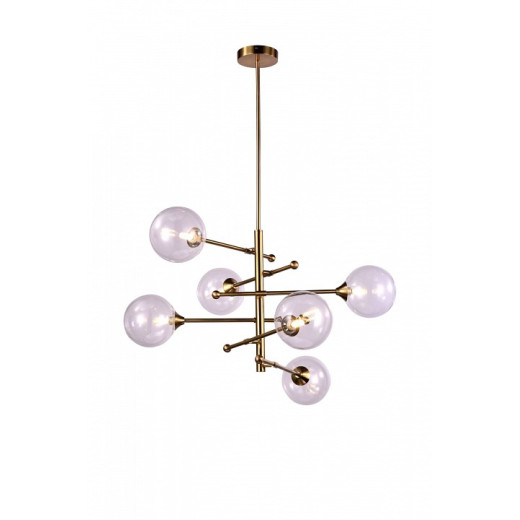 Люстра на штанге Freya Maddison FR5115PL-06BZ