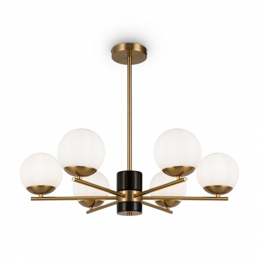 Люстра на штанге Freya Marble FR5230PL-06BS