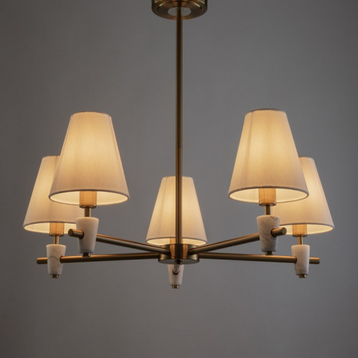 Люстра на штанге Freya Pietra FR5371CL-05BS