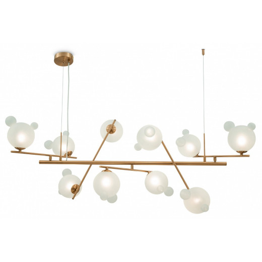 Подвесная люстра Freya Flaty FR5374PL-10BS